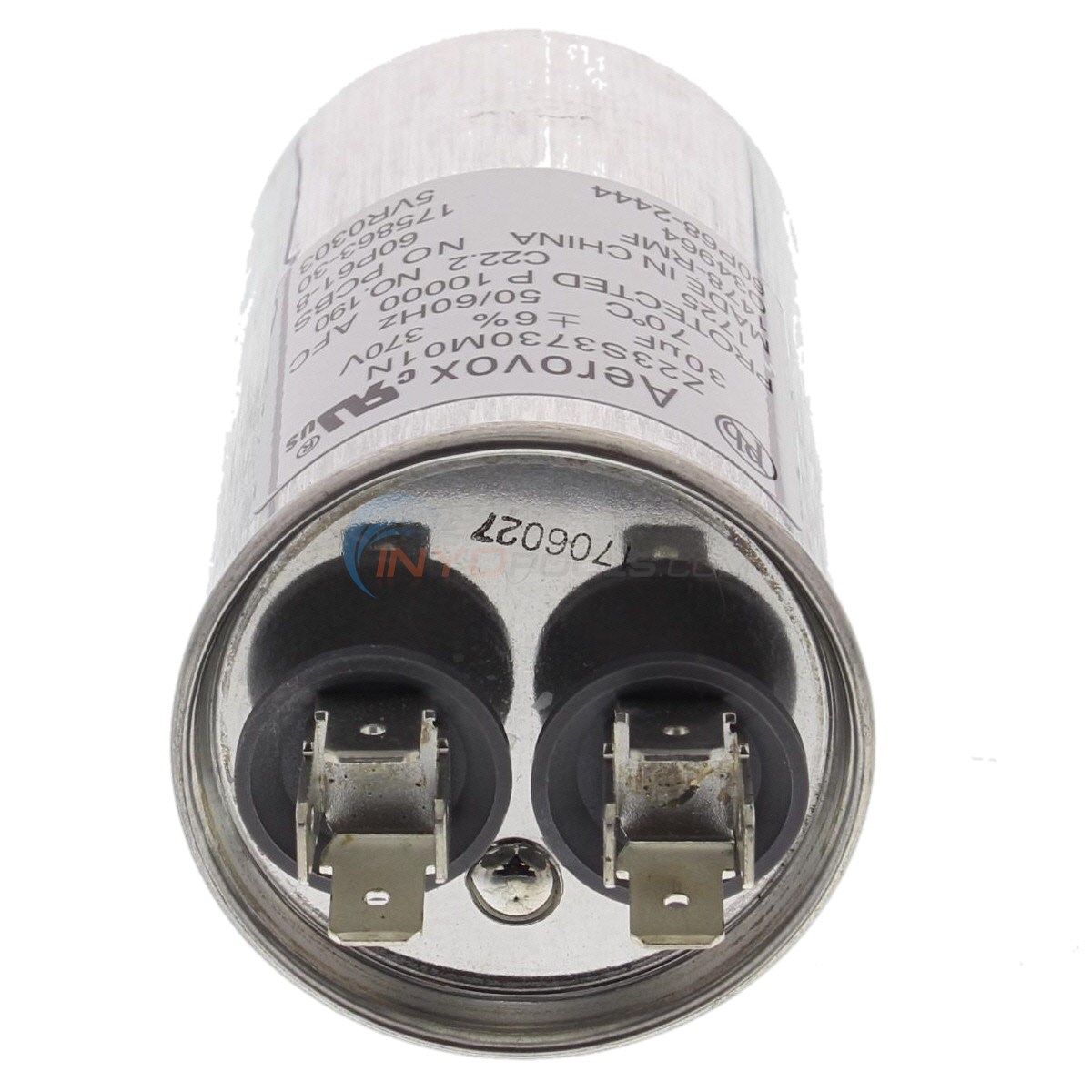 チーフ　カリブ Pool Pump Run Capacitor, 30 MFD, 2444 - 5VR0303 - INYOPools.com