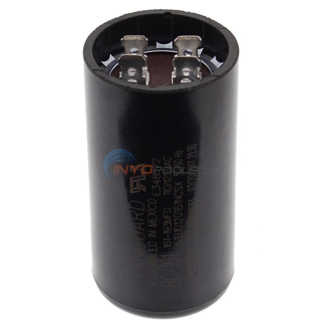 U.S. Seal Manufacturing Start Capacitor for Pool and Spa Pump Motor, 161-193 MFD, 110 to 125 Volt - BC-161