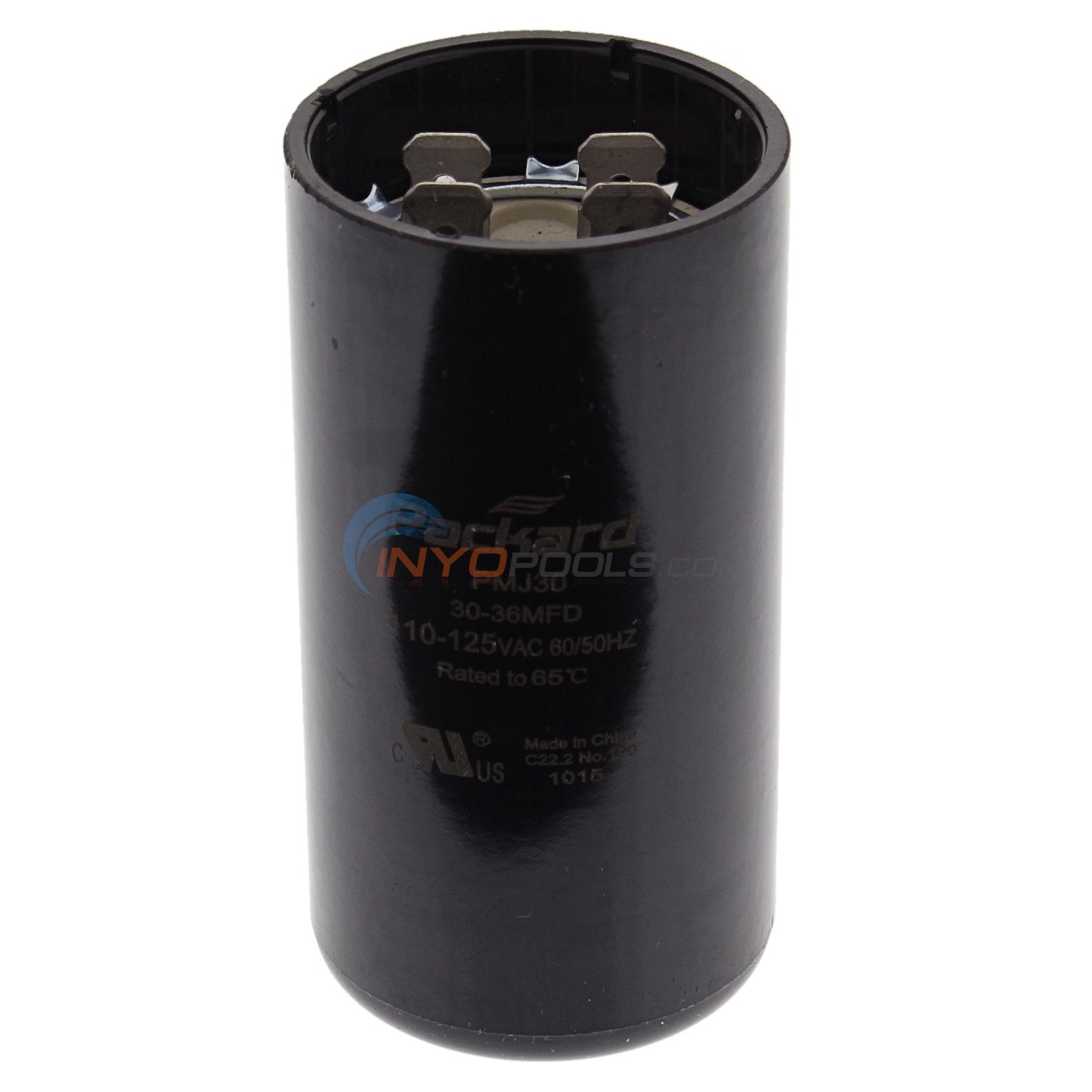 CAPACITOR, START 30-36 MFD, 110-125 VOLTS