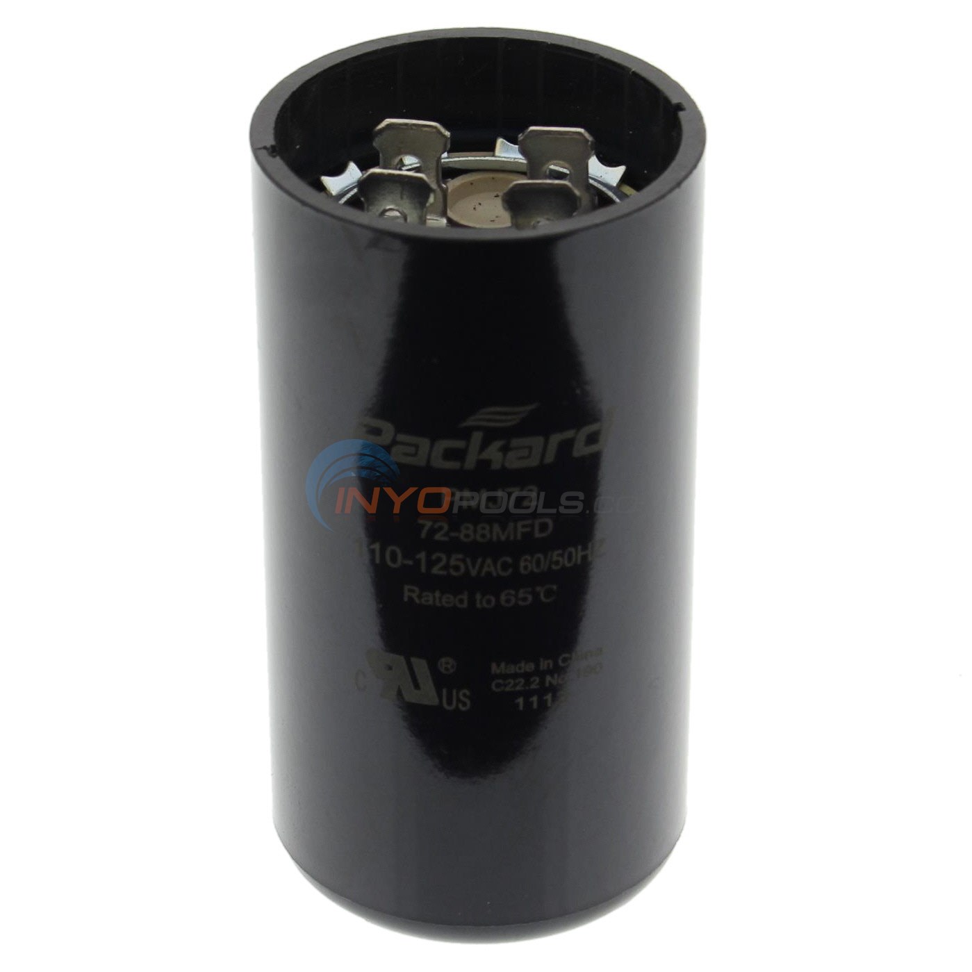 CAPACITOR, START 72-88 MFD, 110-125 VOLTS