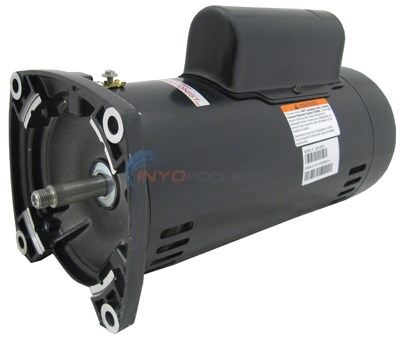 A.O. Smith 2 HP Square Flange Dual Speed Up Rate Motor