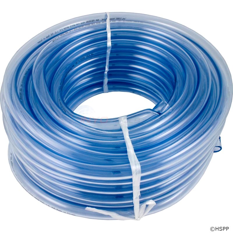 Tubing Clear Vinyl, 3/4" I.D x 1" O.D x 115' Roll (WO11675