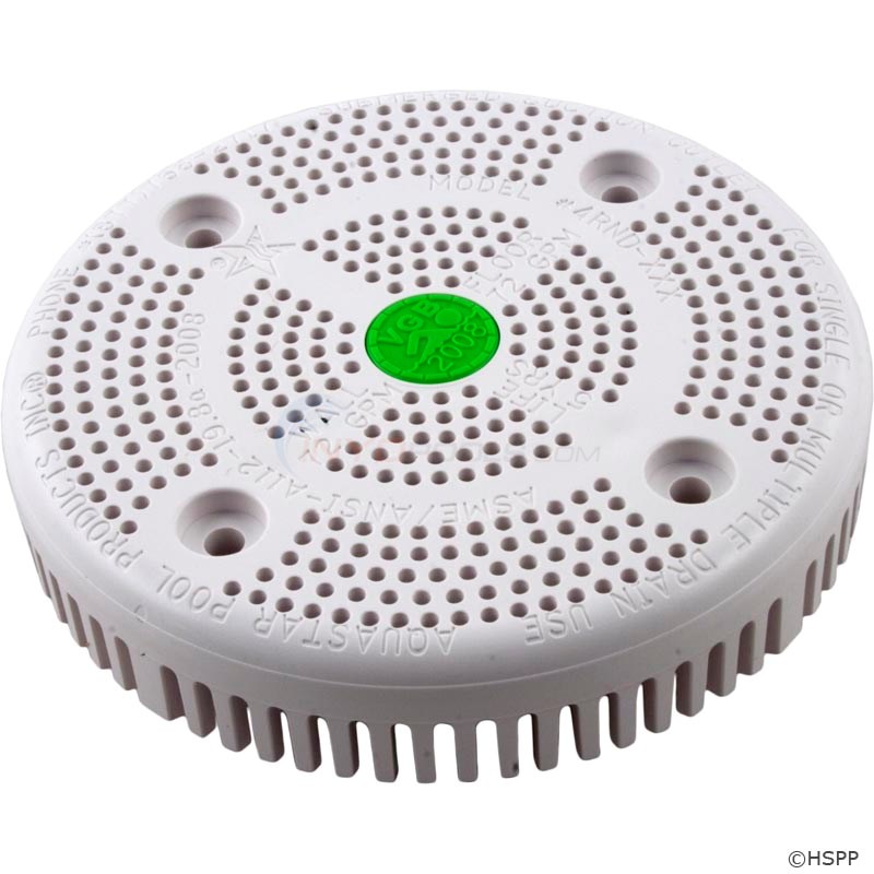 Suction Cover Plate,White, W/ Screws