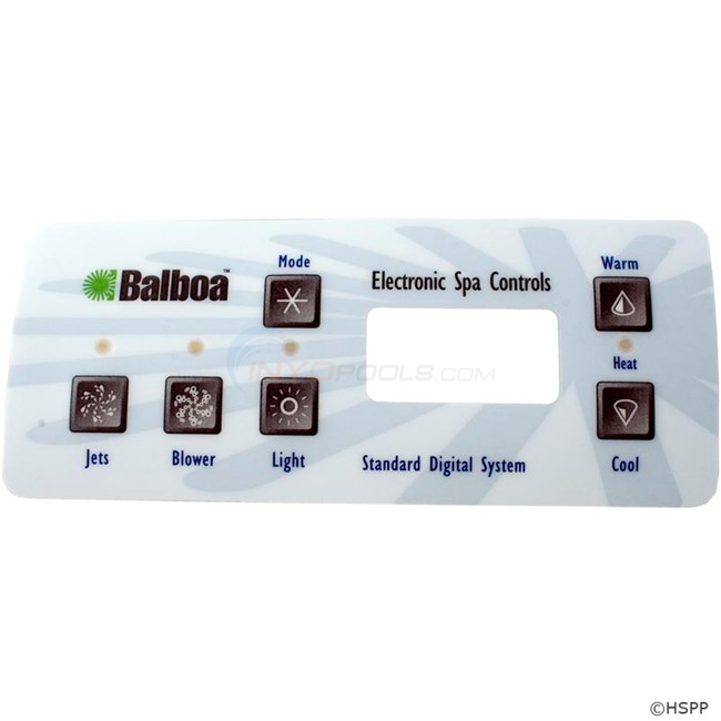 Balboa Overlay Only For 51057 Spaside Control (10328)