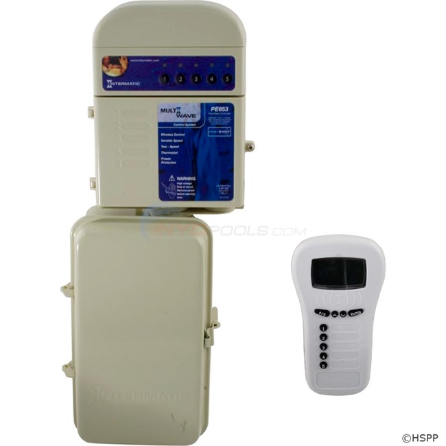 Intermatic Multi-Wave Control System, Wireless 5 Circ., w/ Remote (PE653RC)