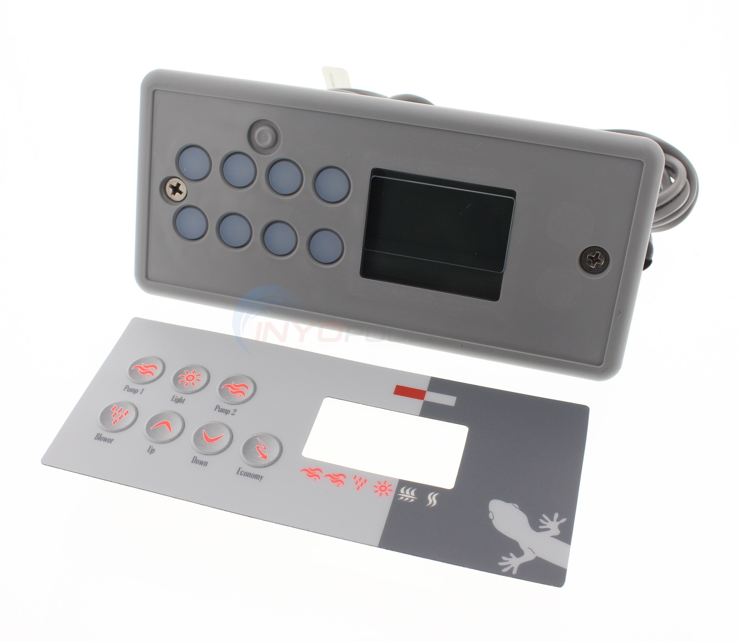 Panel,TSC-8/K-8 Lg Rec,7-Button,LCD,Dual Pump,SSPA-HS2 (BDLTSC8GE2