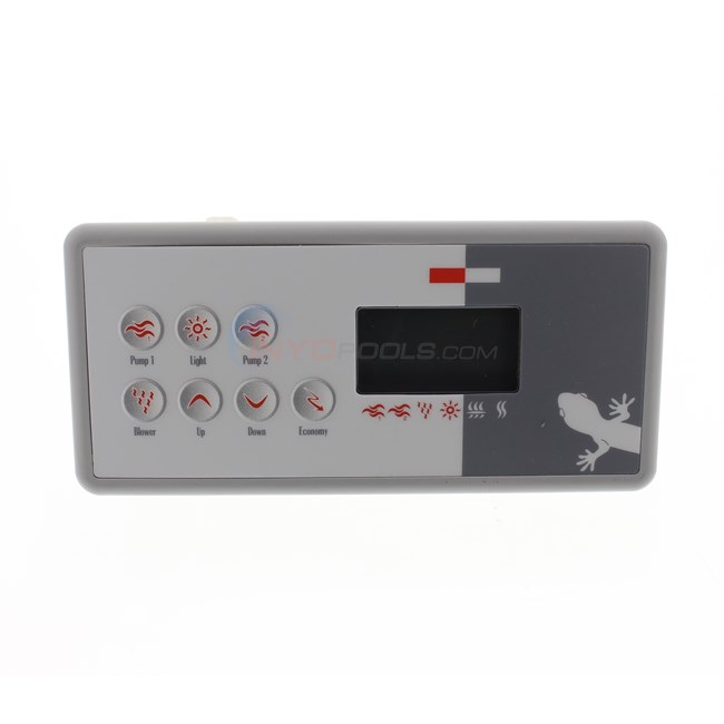Panel,TSC-8/K-8 Lg Rec,7-Button,LCD,Dual Pump,SSPA-HS2 (BDLTSC8GE2)