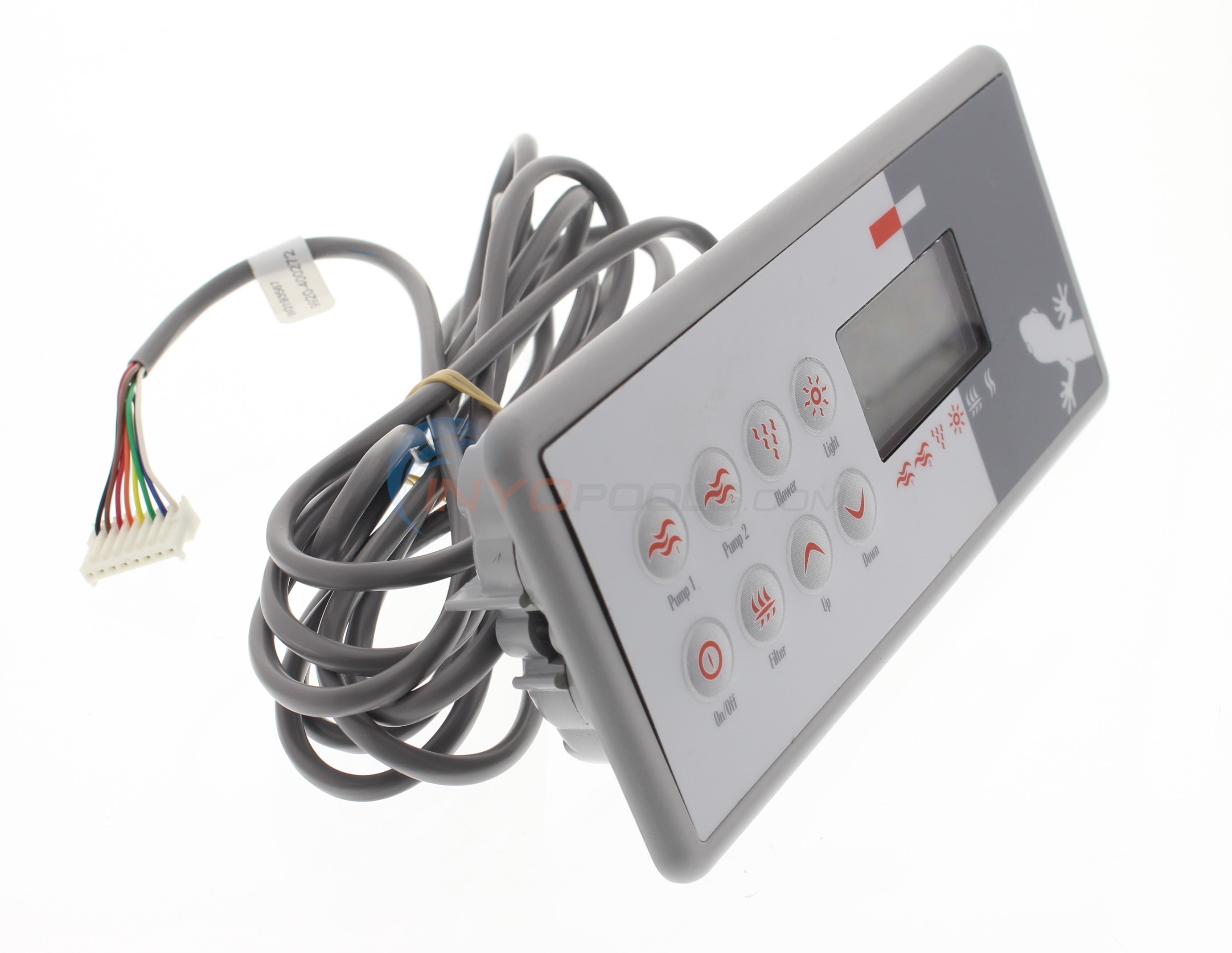 Panel,TSC-8/K-8 Lg Rec, 8-Button,LCD, MSPA-MP