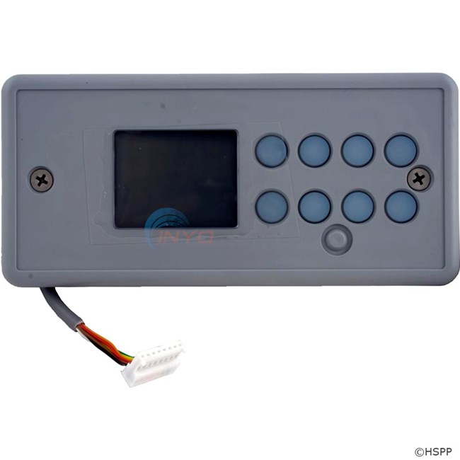 TSC/K-4 Lg Rec, 8-Button, LCD Display, No Label (0201-007148)