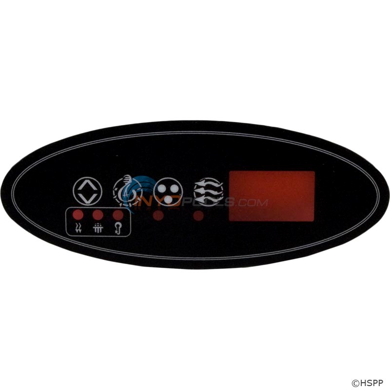 ECO-2 Label, Sm Oval, (P1,Aux,L,1 heat)