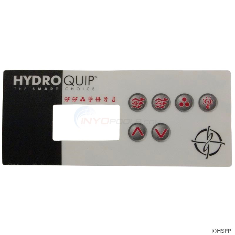 ECO-3 Label, Lg Rectangle, (P1,P2,Aux,L,2 heat)