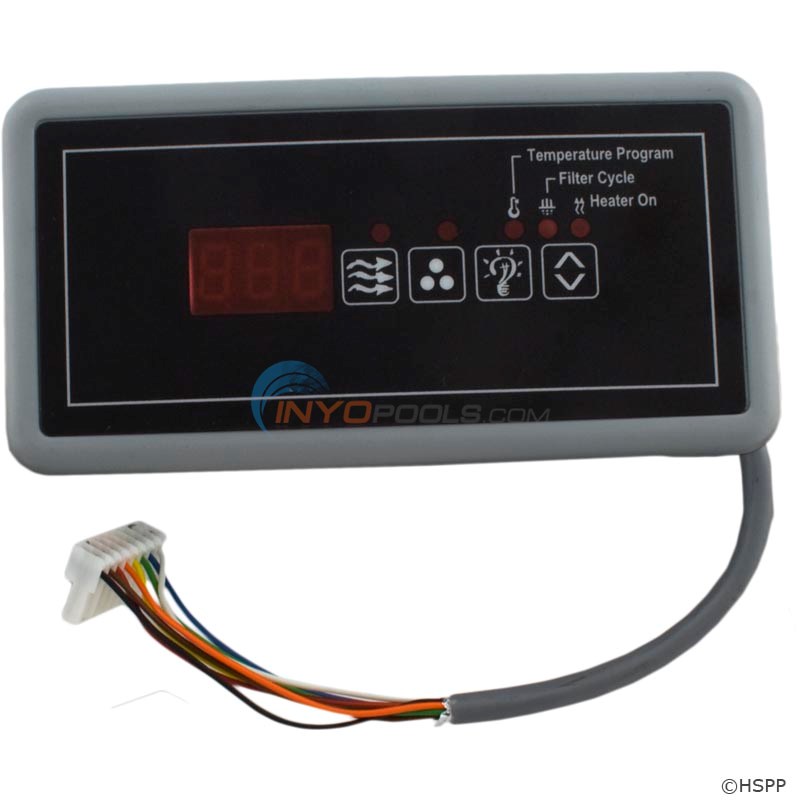 ECO-6 Rectangular Spaside Control W/25` Cord (P1,Aux,L)