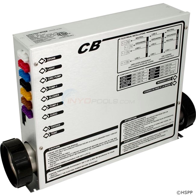 CB Electronic Control Box(Heater on Bottom) (HZCB)