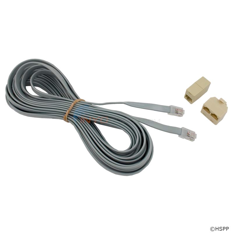 Balboa Cord Extension, 8 Pin Phone Plug, 25' (22635) - INYOPools.com