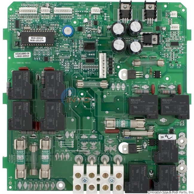 PCB Board,MSPA-4-P122-P212-P312-B2-01(CP1-L1-IR-HVS-JJM-MA1) (3-60-6040)