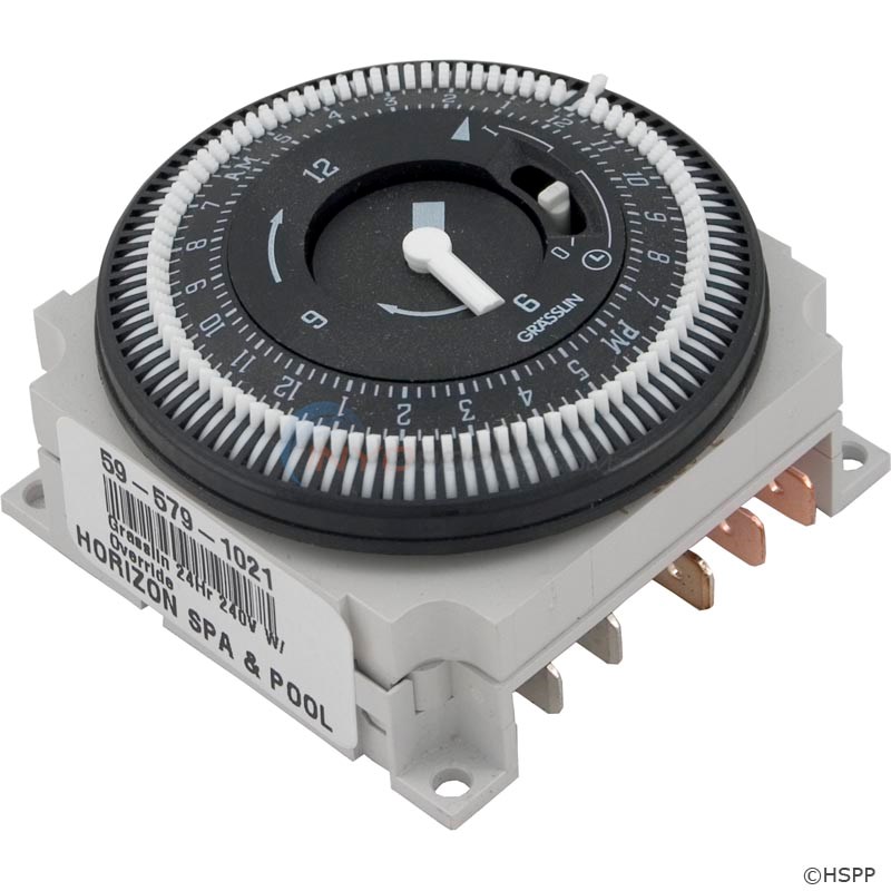 Grasslin Replacement Timer Mechanism, 24hr, 230v, SPDT, with Override 340049K