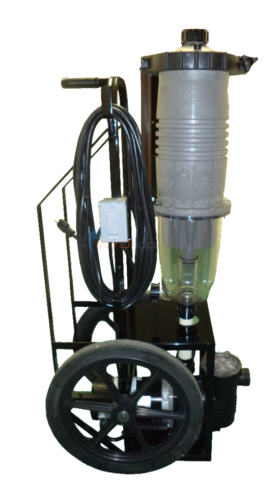 Waterco UltaVac Cart 3/4 HP Multicyclone 12 Ultra 16V1275