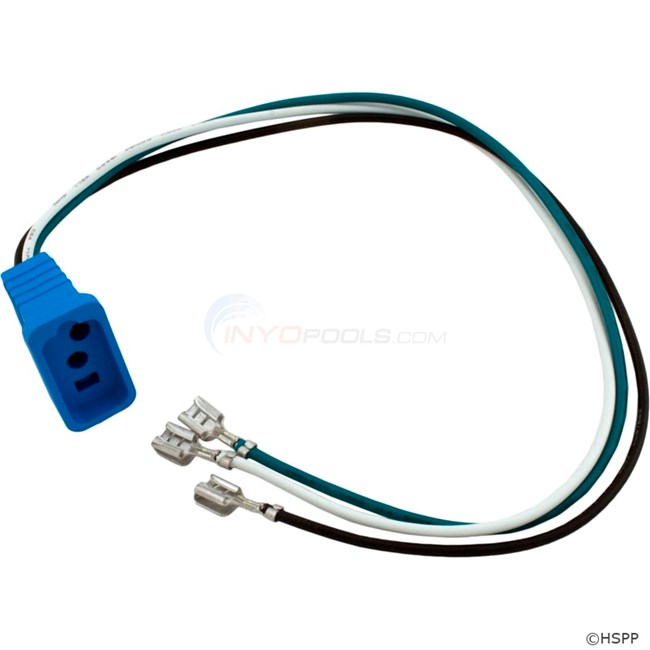 Receptacle, Circ Pump Blue, Molded Mini (Term Straight) (JK-2220-00)