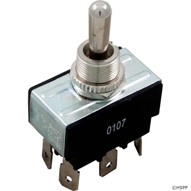 Toggle Switch, DPDT Center Off - 60-555-1516