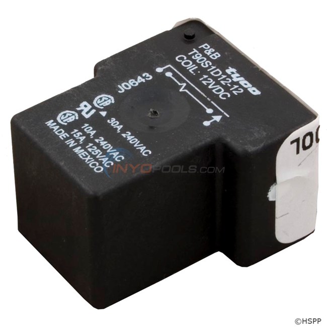 Relay, T-90 Type, 12VDC Coil Magnecraft W90S1D12-12 (5-00-0016)
