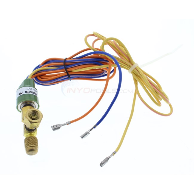 AquaCal LOW PRESSURE SWITCH 3 WIRE 15CO-40CI (R-22) - 6039SVS