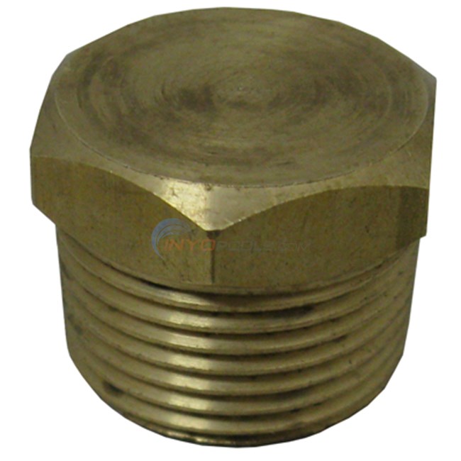 Hayward Plug, 3/4" NPT Brass - P0027000