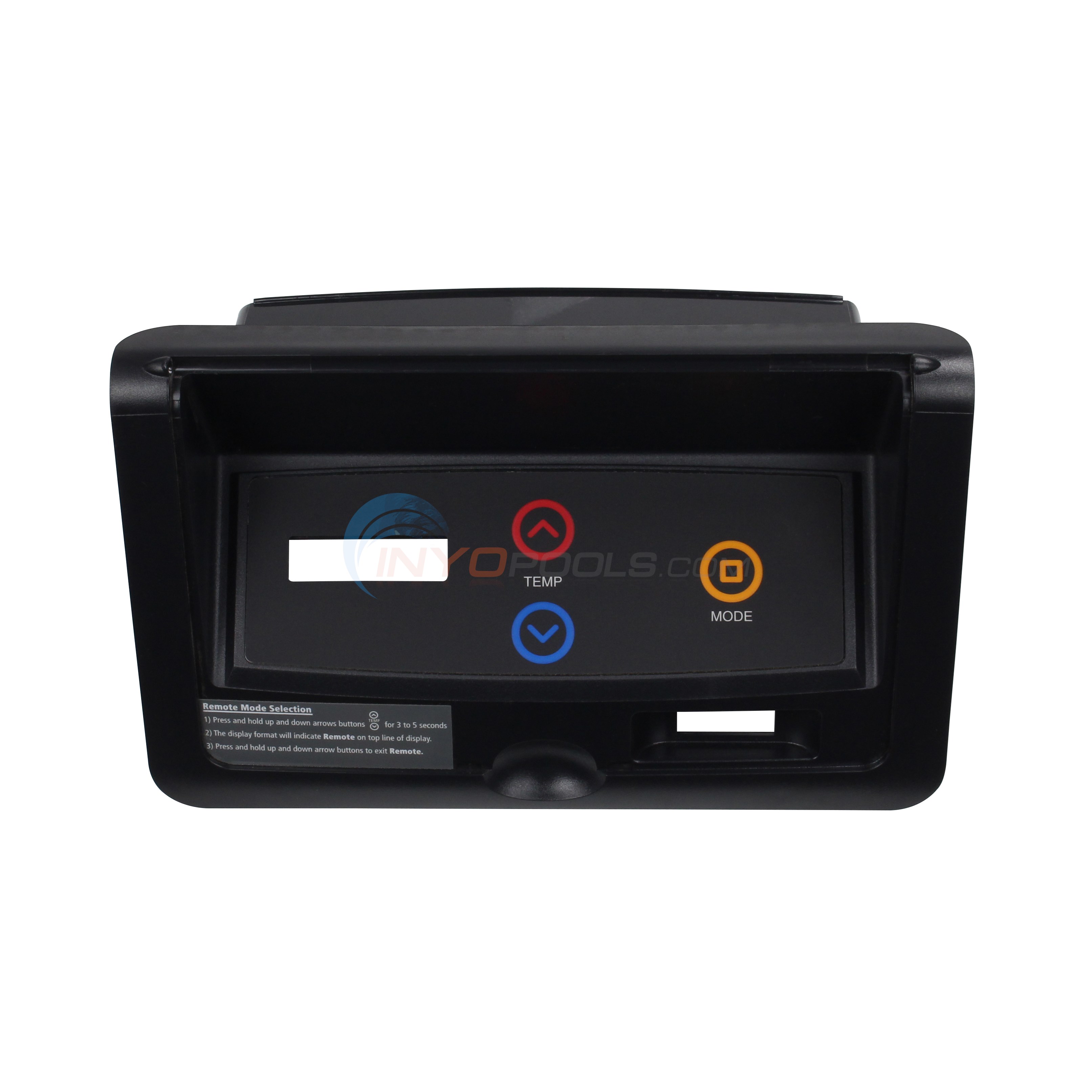 Raypak Control Bezel with Switch Decal - 009491F - INYOPools.com