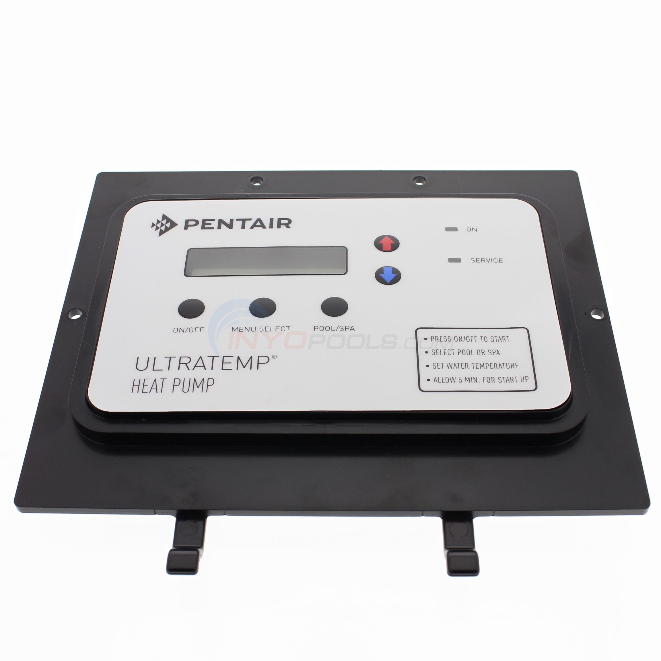 Pentair Heat Pump Autoset Board Bezel Assembly with Label - 472734