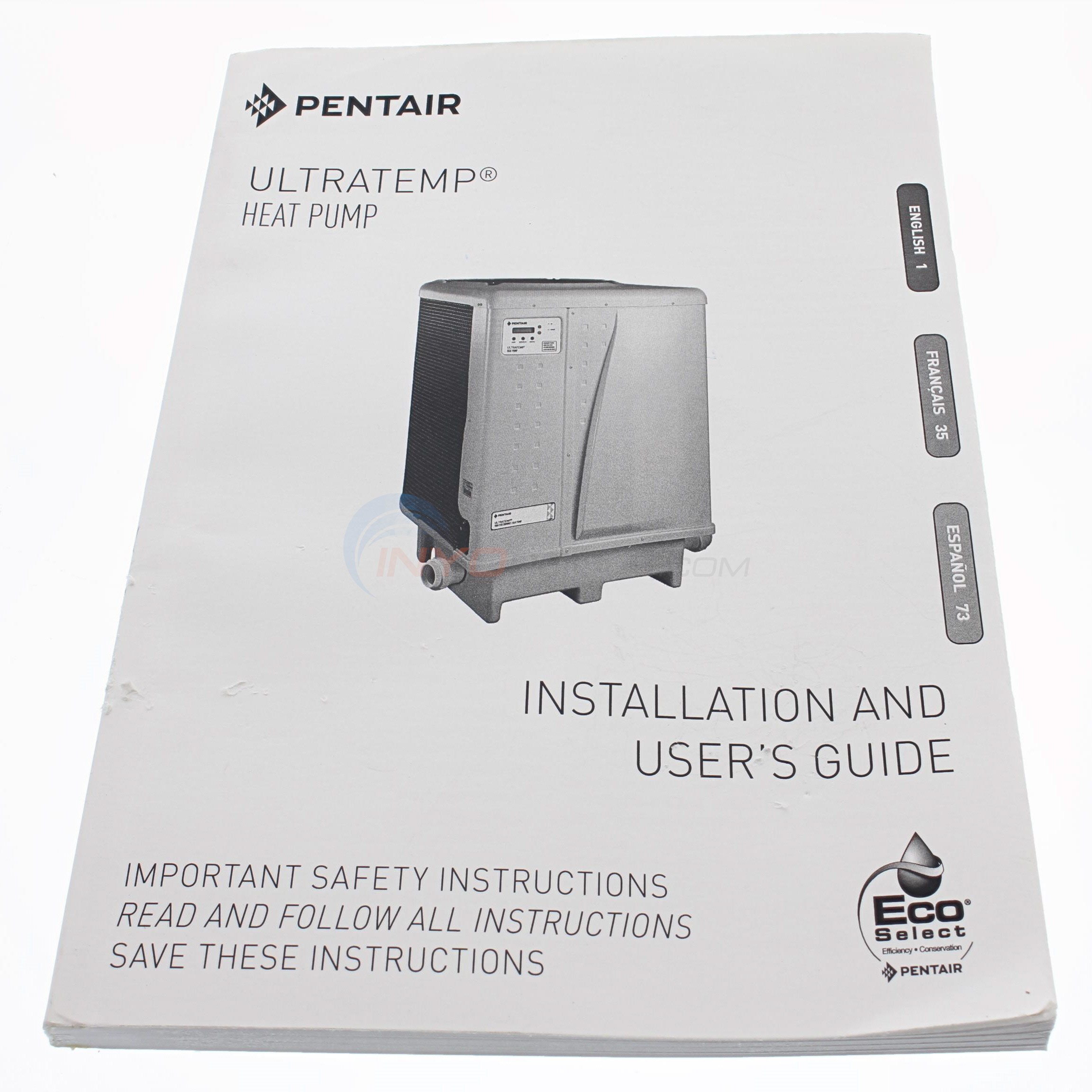 Pentair Heat Pump Autoset Board Bezel Assembly - Thumbnail 5