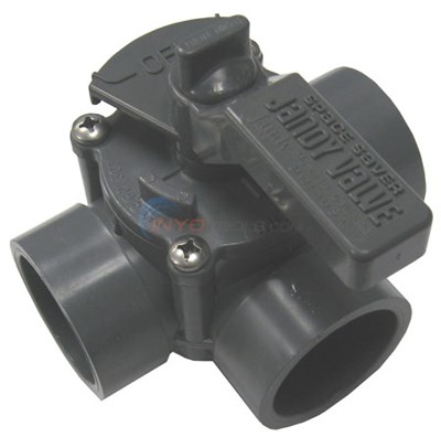 Zodiac Valve, 11/2"s/2"spg Pos. 3 Port Space Saver (3406