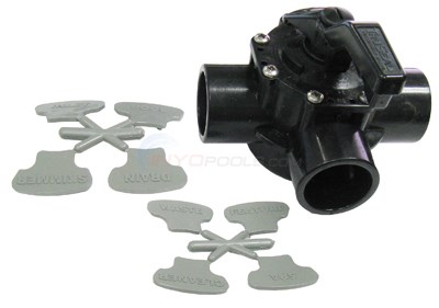 Tru Seal Valve, 3-way, 1-1/2" Sl / 2" Spg (600-7200-cpvc)