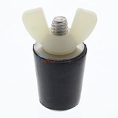 Pool and Spa Winter Rubber Expansion Plug with Stainless Steel Screw, #2, for 3/4" Pipe - 6685-0