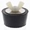 Technical Products Inc. Pool and Spa Winter Rubber Expansion Plug with Stainless Steel Screw, #10, for 1-1/2" Fitting - 6690-0 - 10TAPERED