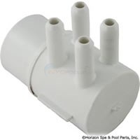 3/8" Barb Manifolds 11/2" S x Blind Hole x (4) 3/8" Smooth Barbs