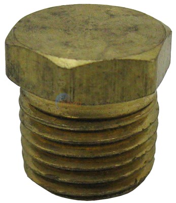 Plug, Brass 1/4"