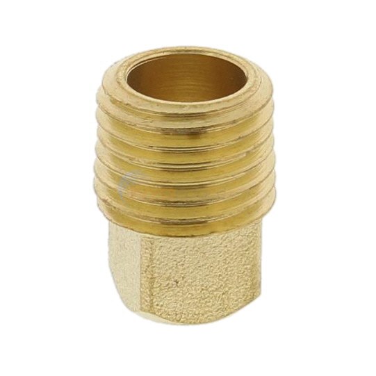 Anderson Metals Corporation Plug, Brass 1/4" NPT - 06121-04