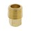 Anderson Metals Corporation Plug, Brass 1/4" NPT - 06121-04
