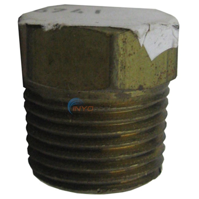 Anderson Metals Corporation H-Series 3/8" Brass Plug 3/8IN (06121-06)