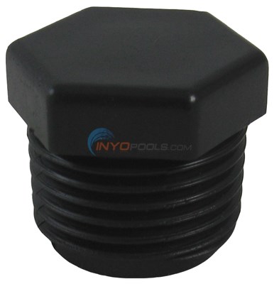 PLUG, 1/2" MPT PVC