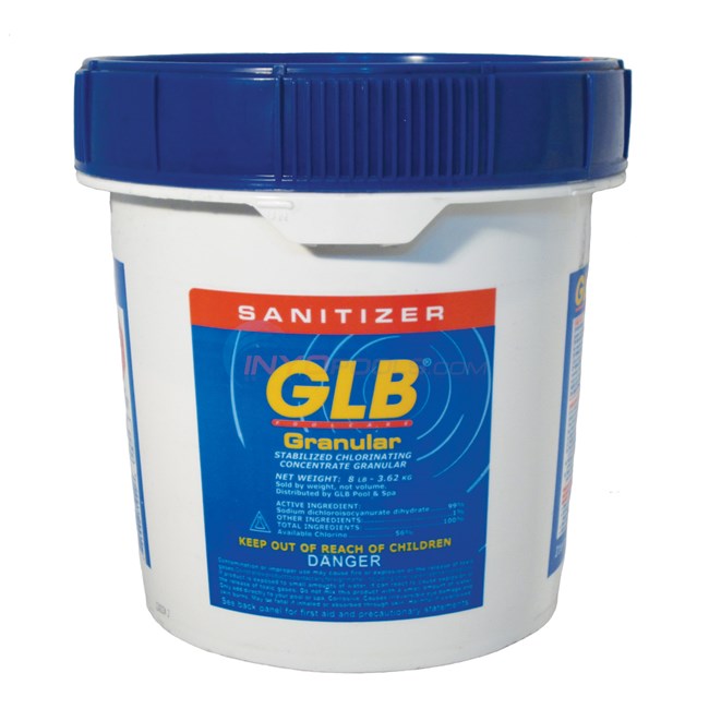Granular Chlorine 8 Lb. Pail - P56010DE