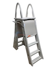 Confer Plastics Roll-Guard 48-56 Inch A-Frame Safety Swimming Pool Ladder - 7200