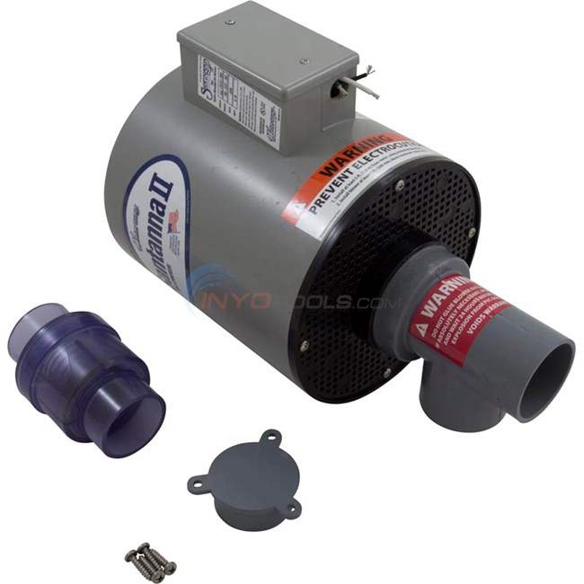Waterway Santanna II Air Blower 1HP 110V  Outdoor Use (This Product is Obsolete) - 750-3201-280