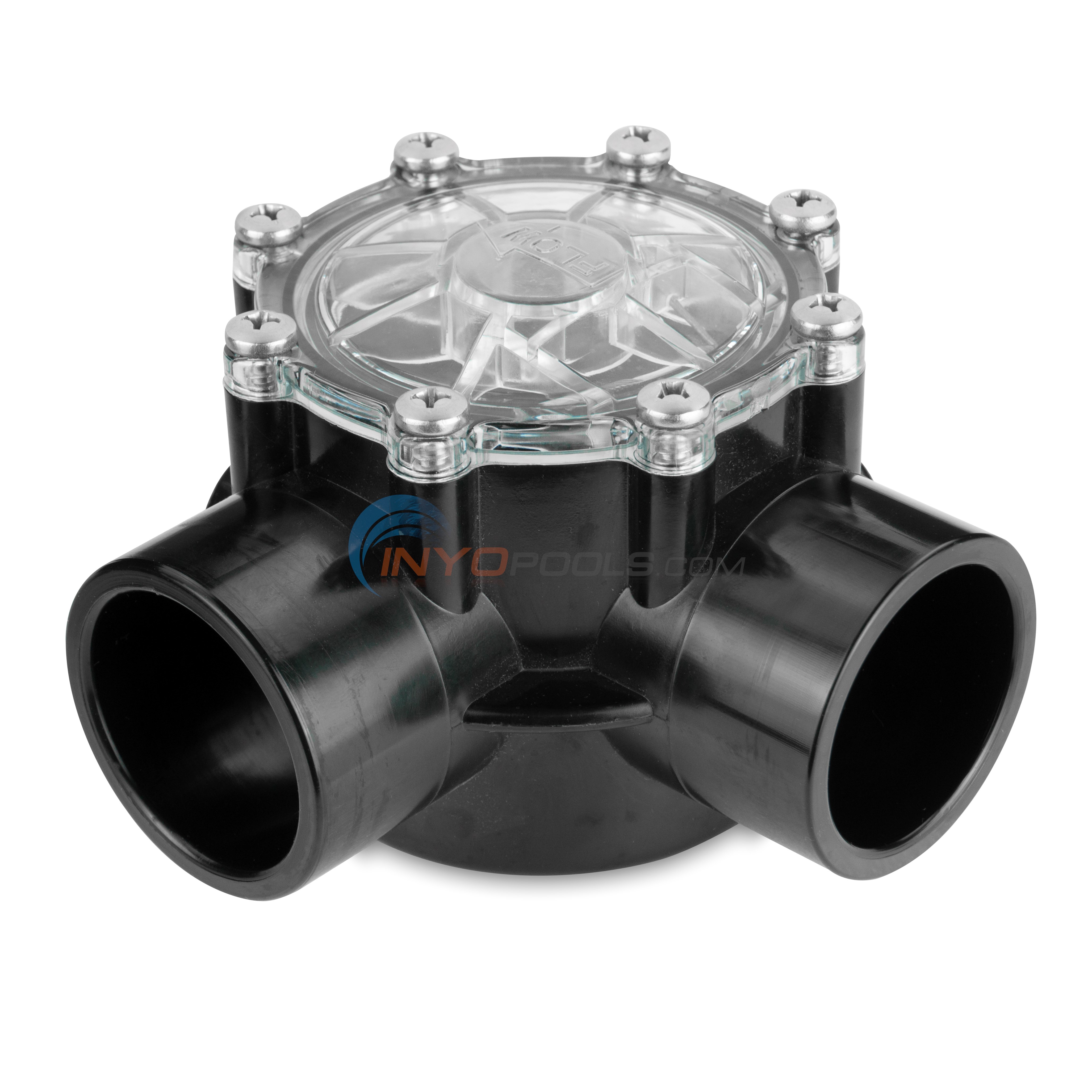 Check Valve, Jandy/Zodiac, 1-1/2" Slip/2" Spigot, 90 degree