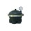 Complete In-Floor Cleaner Water Valve, 4 Port 2" Black, Paramount - 004-302-4176-03