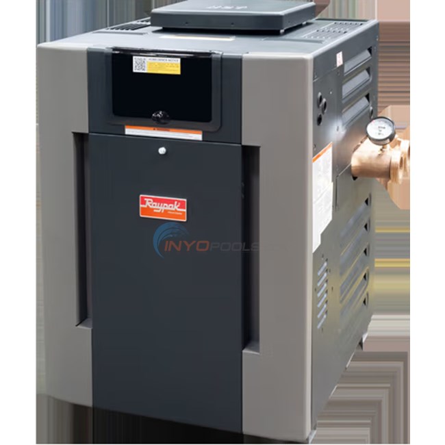 Raypak Digital Bronze Low Nox Natural Gas Heater, 267,000 BTU 009293 Replaced by 017706