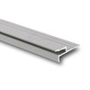Cinderella HM-3 Horizontal Mount Coping 1 Ea., 48" Gray Liner Track Notched at 2"