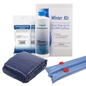 Winter Pool Cover Kit for 16' x 32' Rect Inground Pool - 8 Year