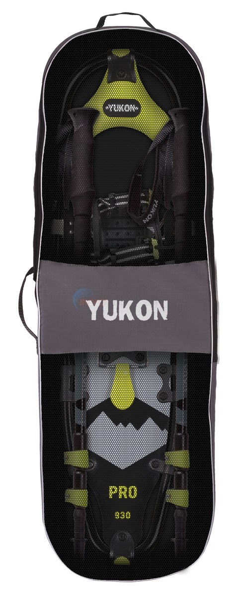 Yukon Charlie's Pro Adult All-Mountain Snowshoe and Trekking Pole Kit ...