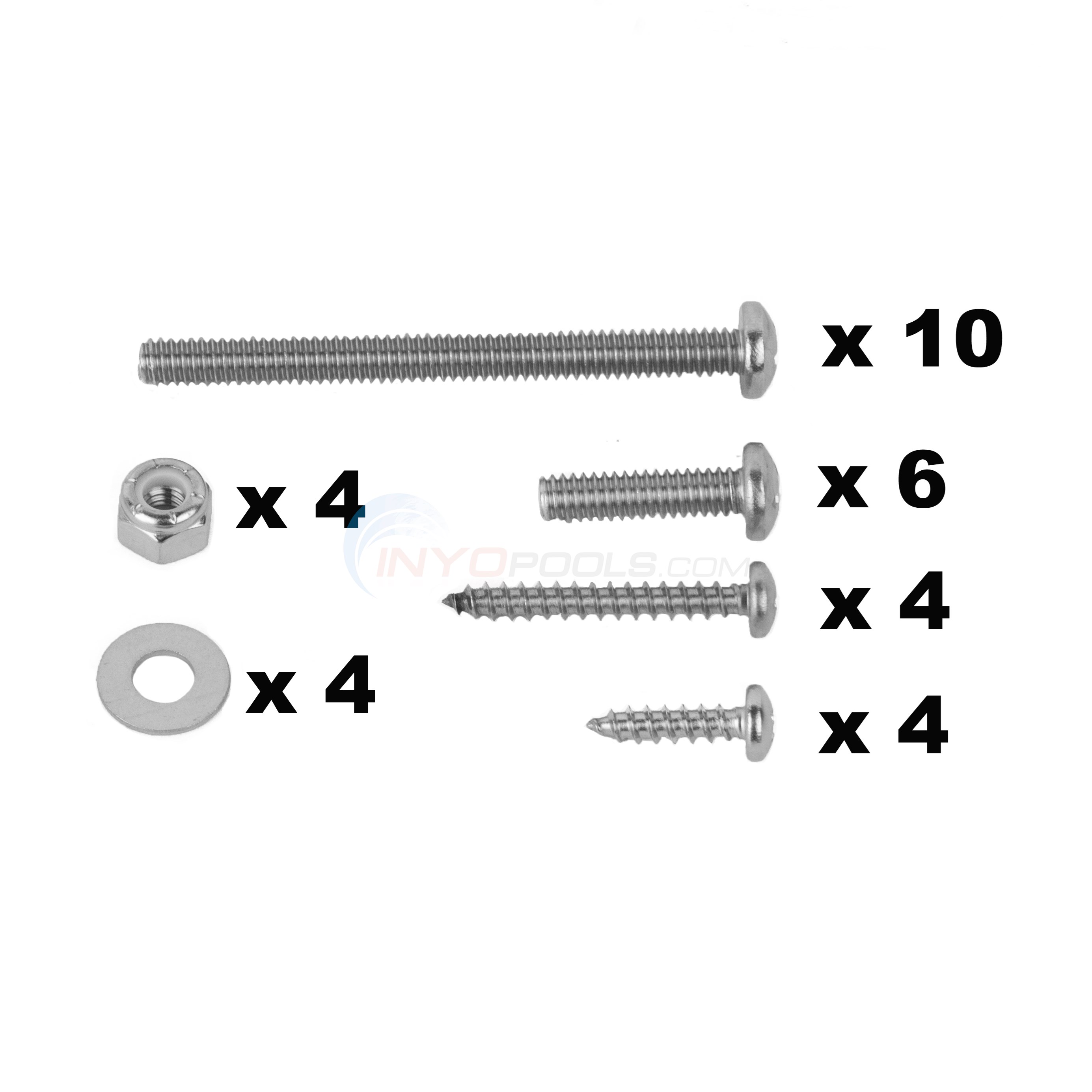 Innovaplas Complete Handrail Kit W/Ballast For #8005 - INYOPools.com