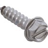 Hex Screw Slotted - 1/4" x 1-1/4"